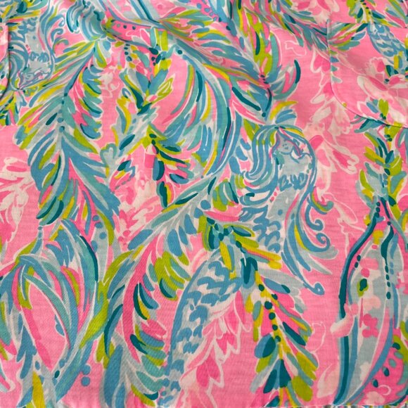 Lilly Pulitzer Kristen Ruffle Flounce Shift Dress in Unicorn of the Sea - Picture 13 of 16